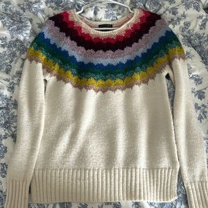 Size S but runs like a M American Eagle (amazingly soft edition) sweater